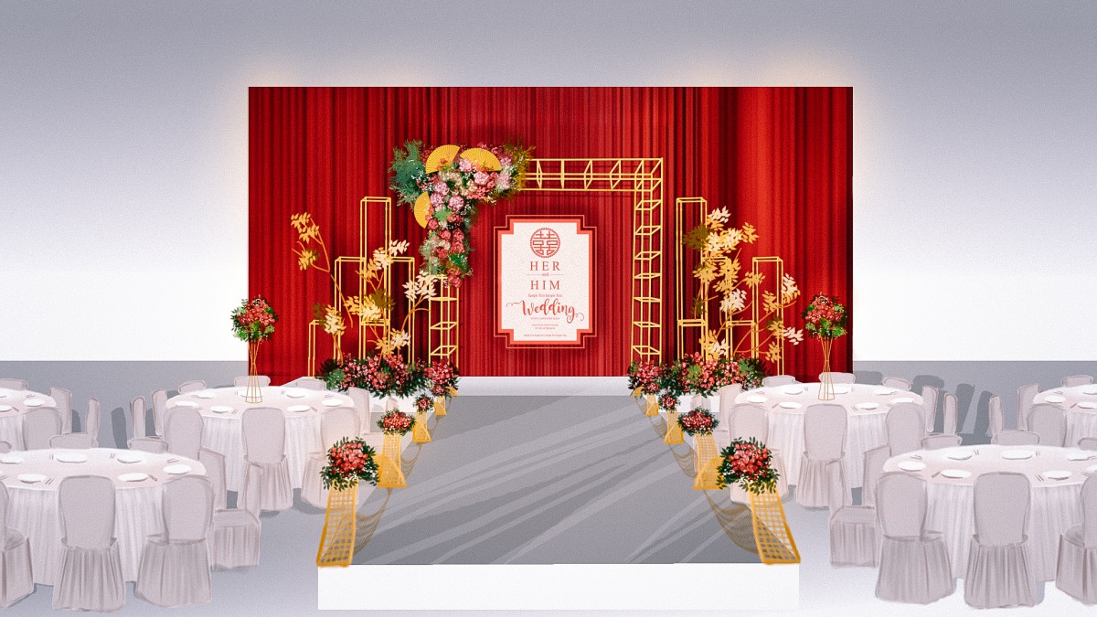 爱薇时最新中式婚礼套餐，火热预定中（PLAN 2）